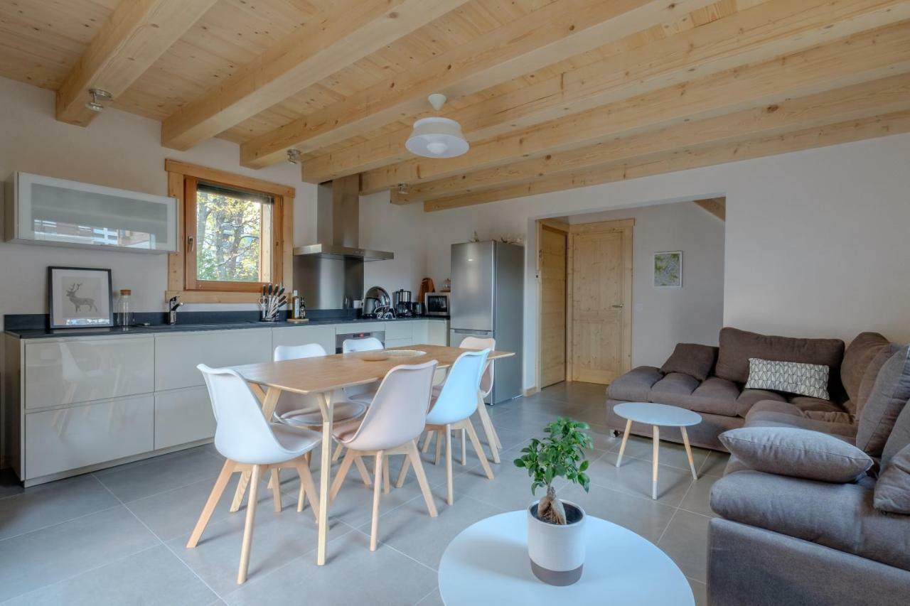 Le Chalet De L'Ours Blanc Chamonix Exteriör bild