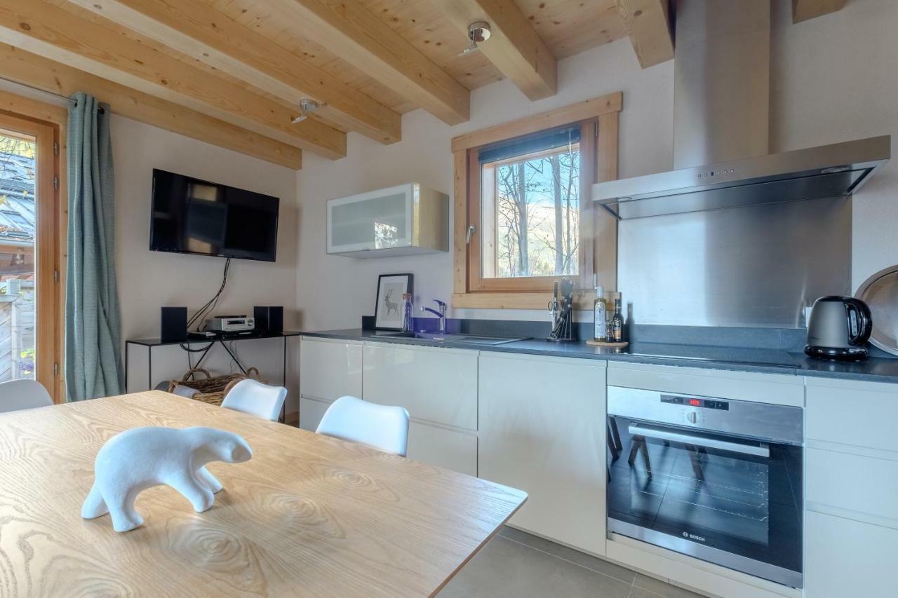 Le Chalet De L'Ours Blanc Chamonix Exteriör bild